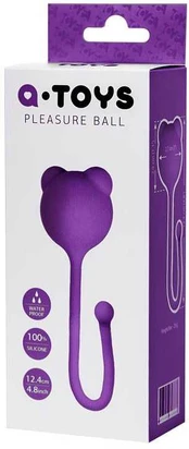 Toyfa Pleasure balls A-Toys Violetinė
