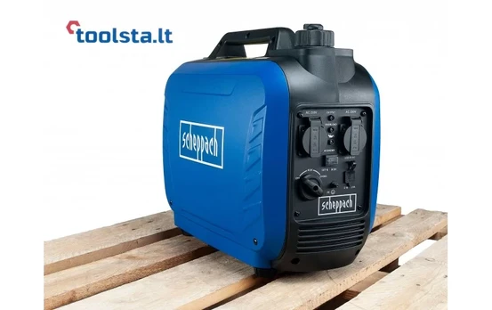Scheppach SG2500i Inverterinis generatorius 2kW(Darbinė 1600W)