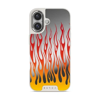 Tribal - iPhone 16 Case, Elite Mirror Light (MagSafe) / Silver