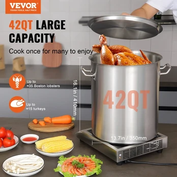 Kepimo / gaminimo įranga talpa 39.7 l