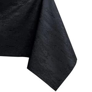 Staltiesė AmeliaHome Vesta Circle, juoda, 155 x 155 cm