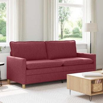Sofa Vyno raudona Audinys