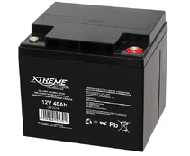 Švino akumuliatorius 12V 40.0Ah XTREME kaina