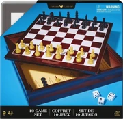 Stalo žaidimas Spin Master 10 Game Set 856529 kaina