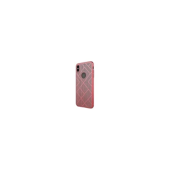 Nillkin Apple iPhone Xs Max itin plonas oro dėklas Apple raudonas