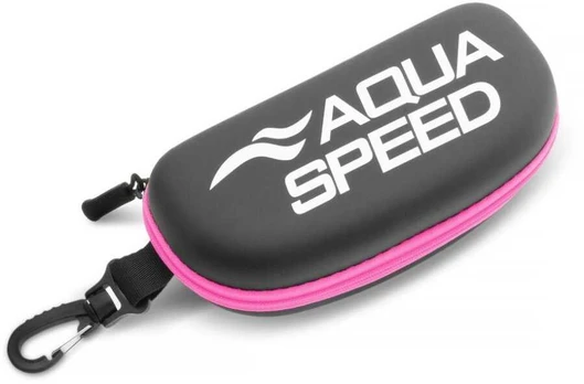 AQUA SPEED Hard Case For Goggles Rožinė
