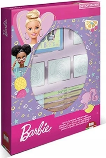 Multiprint MULTIPRINT BARBIE STAMPS DĖŽUTĖ 4 Vnt