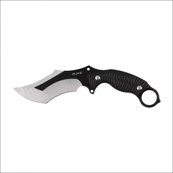 Karambit peilis Ruike F181-B juodas/sidabrinis