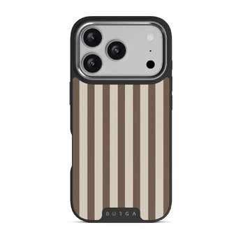 Tiramisu - iPhone 17 Pro Case, Elite Dark (MagSafe) / Silver