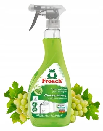 Frosch vynuogių valiklis dušo kabinoms 500ml