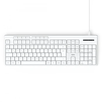 wired keyboard CK-200 white