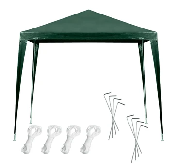 Lauko pavėsinė 2,5x2,5 m, žalia