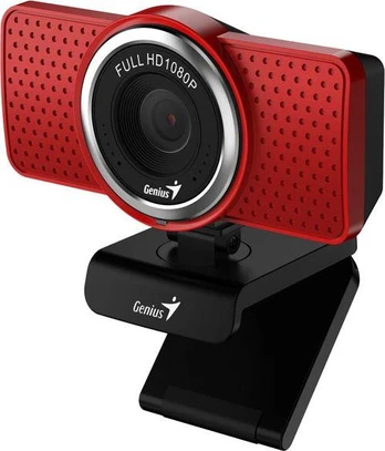Internetinė kamera Genius ECam 8000, Raudona