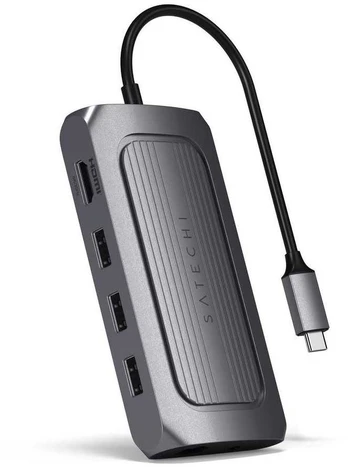 Satechi USB4 MULTIPORT ADAPTER WITH 8K HDMI