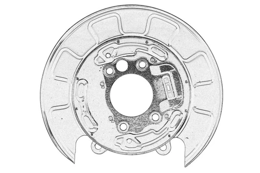 dangtelis, stabdžių būgnas 582512E000