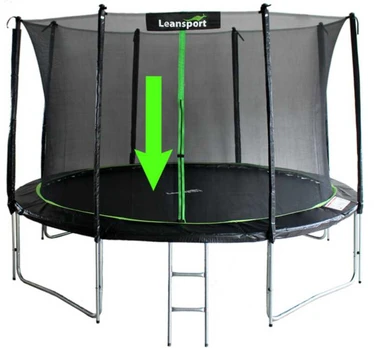 Šokinėjimo pagrindas Lean Sport Pro 12 pėdų batutui