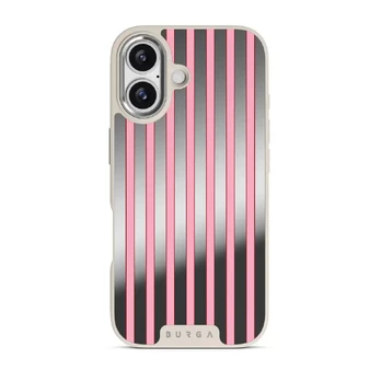 Strawberry Jam - iPhone 17 Case, Elite Mirror Light (MagSafe) / Silver