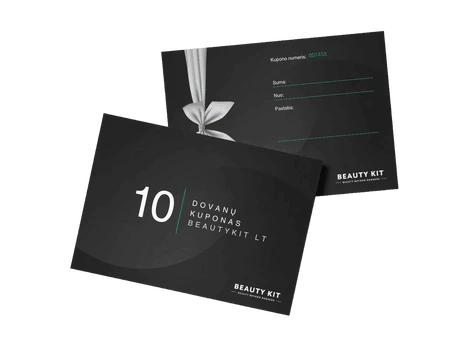 Beauty Kit dovanų e-kuponas (80 eur)