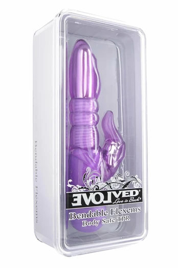 EVOLVED Bendable Flexems Touch - Adjustable Intimate Massager, Waterproof