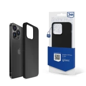 Dėklas 3mk Silicone iPhone 13 Pro Juodas kaina