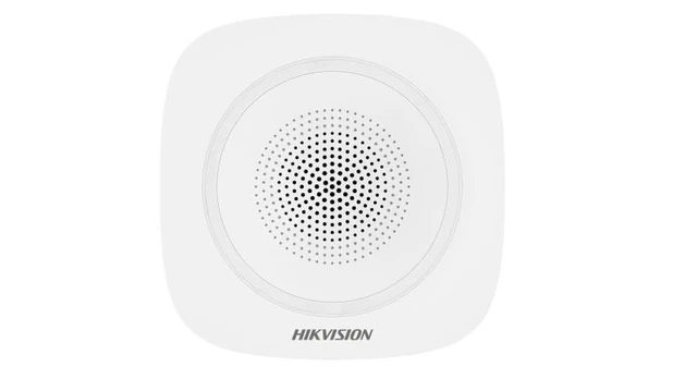 Hikvision belaidė sirena DS-PS1-I-WE(B)(red) AX PRO (vidaus, raudona blykstė)