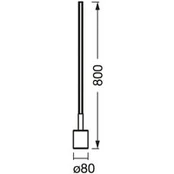 OSRAM SMART+ WiFi LED stovas CORNER SLIM, baltas, RGB, CCT