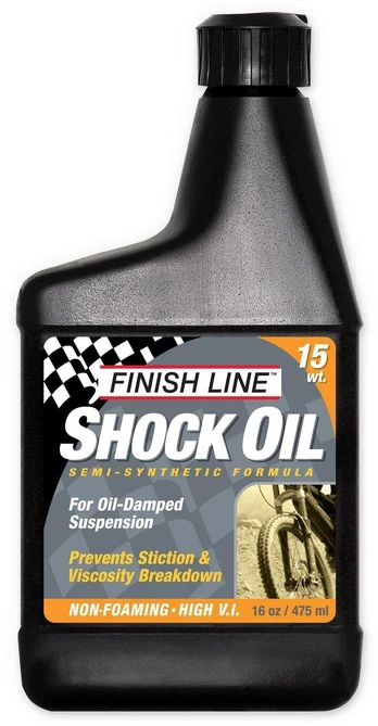 Alyva dviračiui Finish Line Shock 15WT, 475 ml