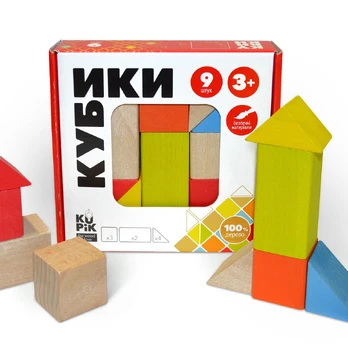 Kaladėlių Mini rinkinys Igroteco IG0163, 9 det.