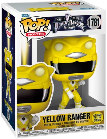 Funko POP figure Mighty Morphin Power Rangers Geltona Ranger