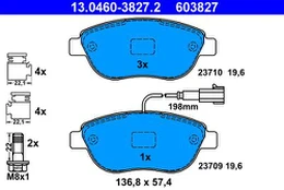 ATE 13.0460-3827.2 Brake pad set