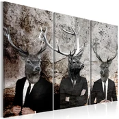 Artgeist Paveikslas - Deer in Suits I kaina