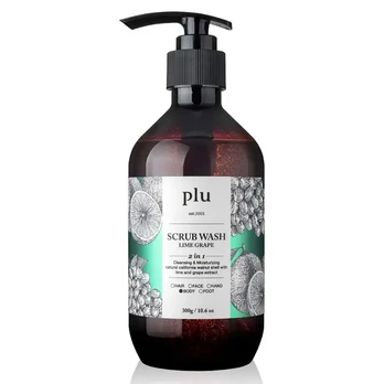 plu – Scrub Wash Lime Grape, 500ml