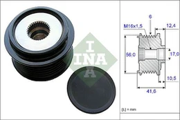 INA 535 0210 10 Freewheel alternator pulley