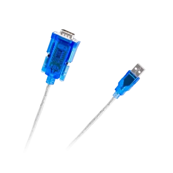 USB 2.0 - RS232 (DB9M) keitiklio kabelis