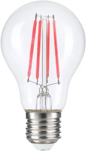 8W LED lemputė augalams, skaidri, E27
