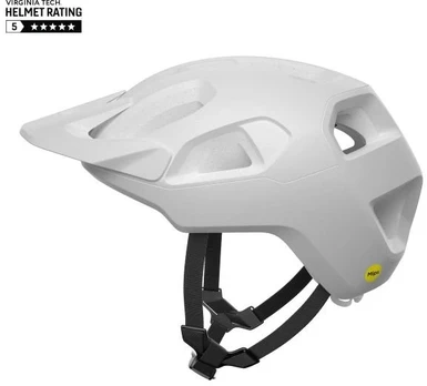 Dviračio šalmas POC Cularis su snapeliu ir Mips Air Node, baltas