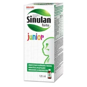 SINULAN Forte Junior, sirupas, 120 ml kaina