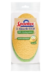 Kempinė valymui Spontex Absorb+, žalia, 2 vnt. kaina