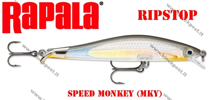 Rapala vobleris RipStop MKY Speed Monkey 9 cm