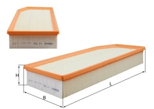 Oro filtras MAHLE LX752