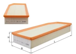 Oro filtras MAHLE LX752 kaina