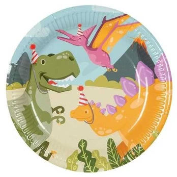 Boland Party Partners B.V. Dinosaur Party tallerkner