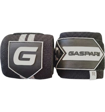 Gaspari Wrist Wraps, Black/Grey