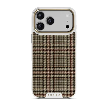 Favorite Coat - Plaid iPhone 17 Pro Max Case, Elite Light (MagSafe) / Gold