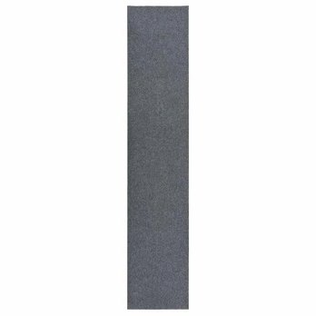 vidaXL Purvą sugeriantis kilimas-takelis, pilkos spalvos, 100x500cm