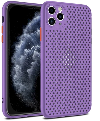 Fusion Accessories "Breathe Silikoninis dėklas Apple iPhone 12 Pro Max " Violet