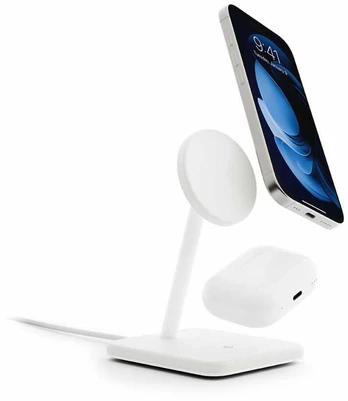 Twelve South HiRise 2 Deluxe (baltas)