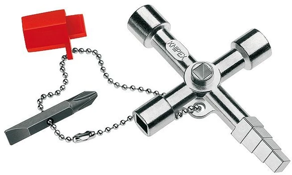 Knipex 00 11 04 utility/control cabinet key