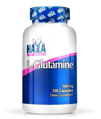 Haya Labs L-Glutamine 100 kaps. (L-Glutaminas)