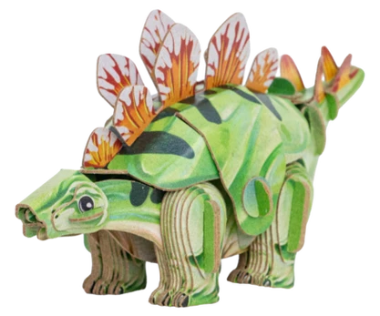 MAKEBUG 3D popierinė delionė stegosaurus, MB-D-0038